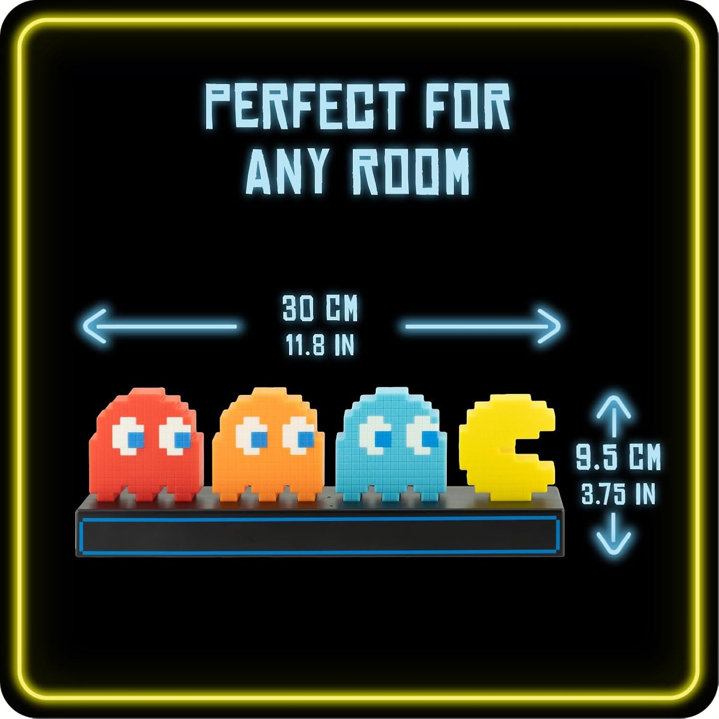 Pac Man and Ghosts Light, Pac Man Collectable Figure Lamp