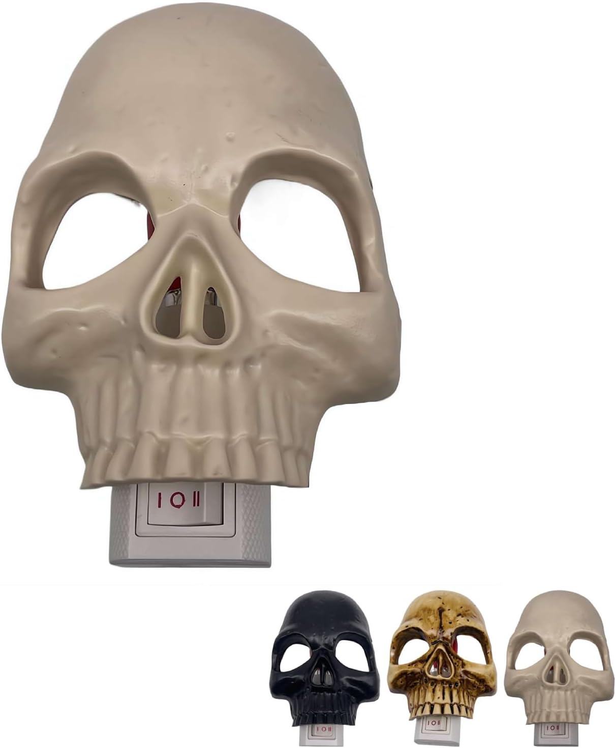 Human Skull Light Night Light,Halloween Night Light