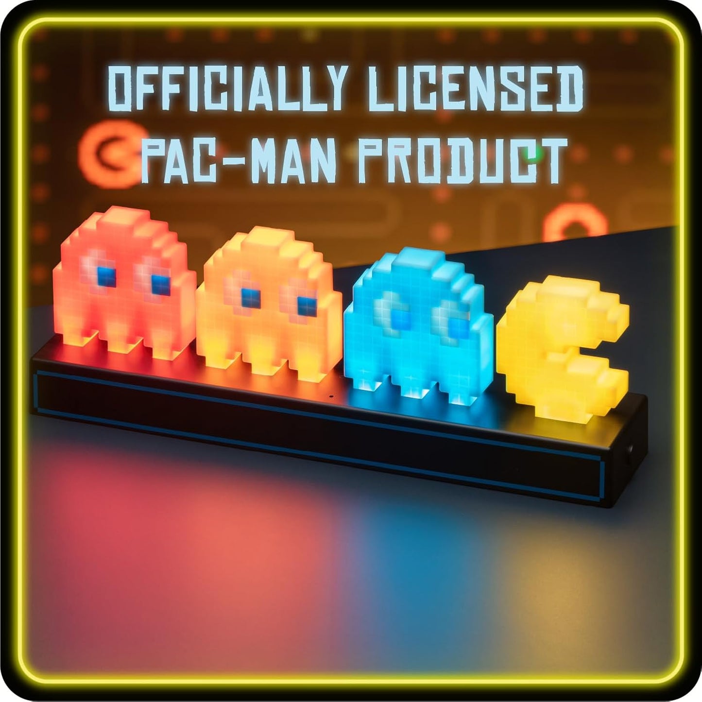 Pac Man and Ghosts Light, Pac Man Collectable Figure Lamp