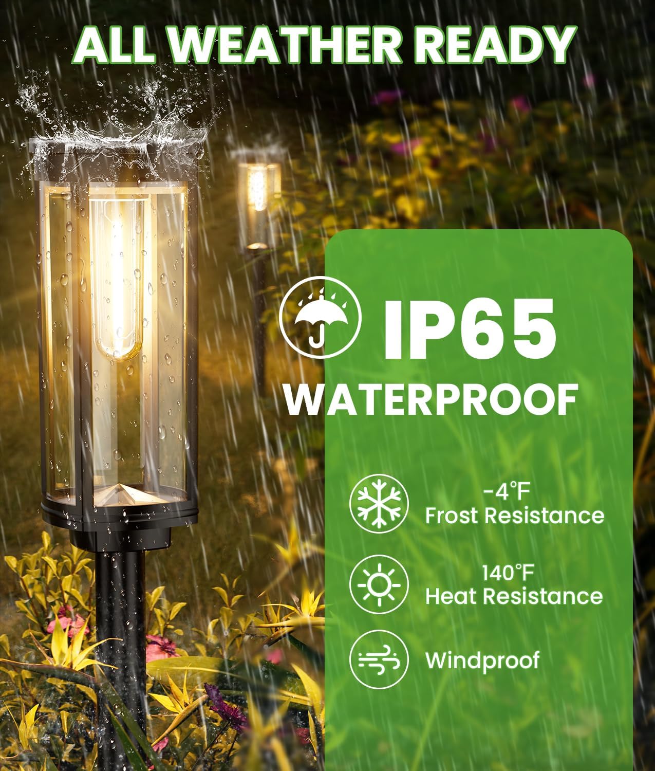Solar Path Lights – Bright & Weatherproof