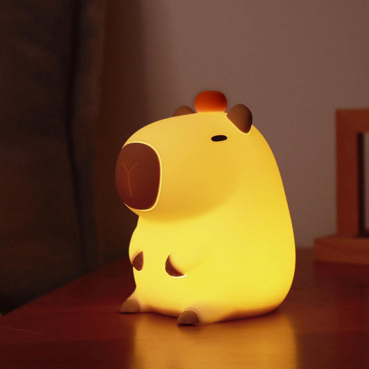 Capybara Squishy Night Light