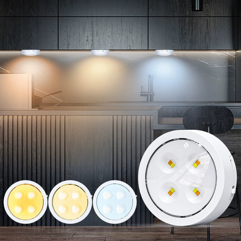 Picture Lights for Wall, 1000mAh Rechargeable Battery Magnetic Poster Lights with 3 Color Temps & 12 RGB, Remote Dimmable Timer Painting Light, Wall Decor Light for Art Display, Frame (3 Pack)