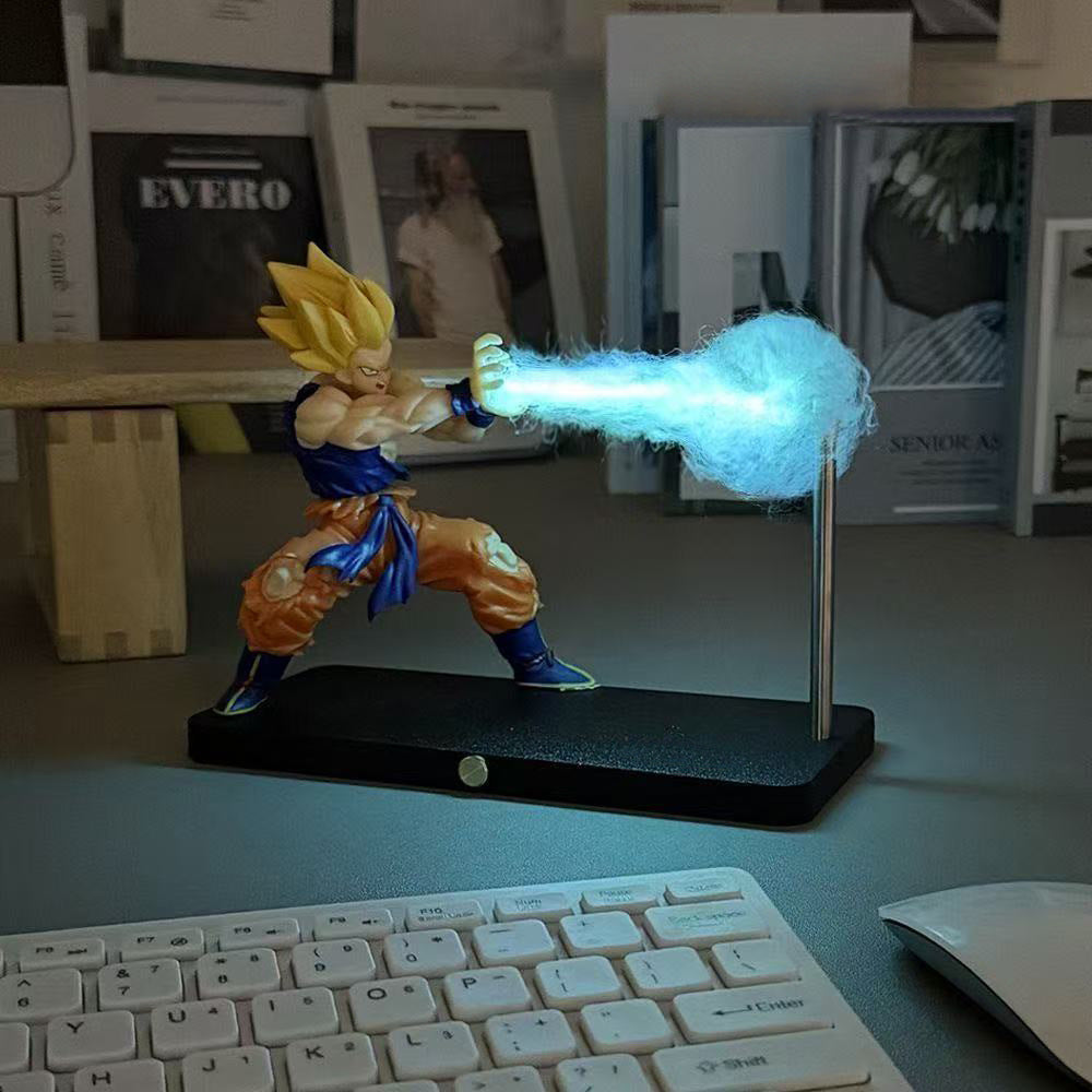 Super Saiyan Goku Kamehameha LED Figure Lamp
