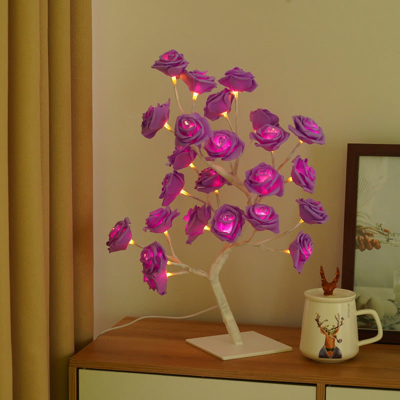 Rose Tree Lamp Night Light