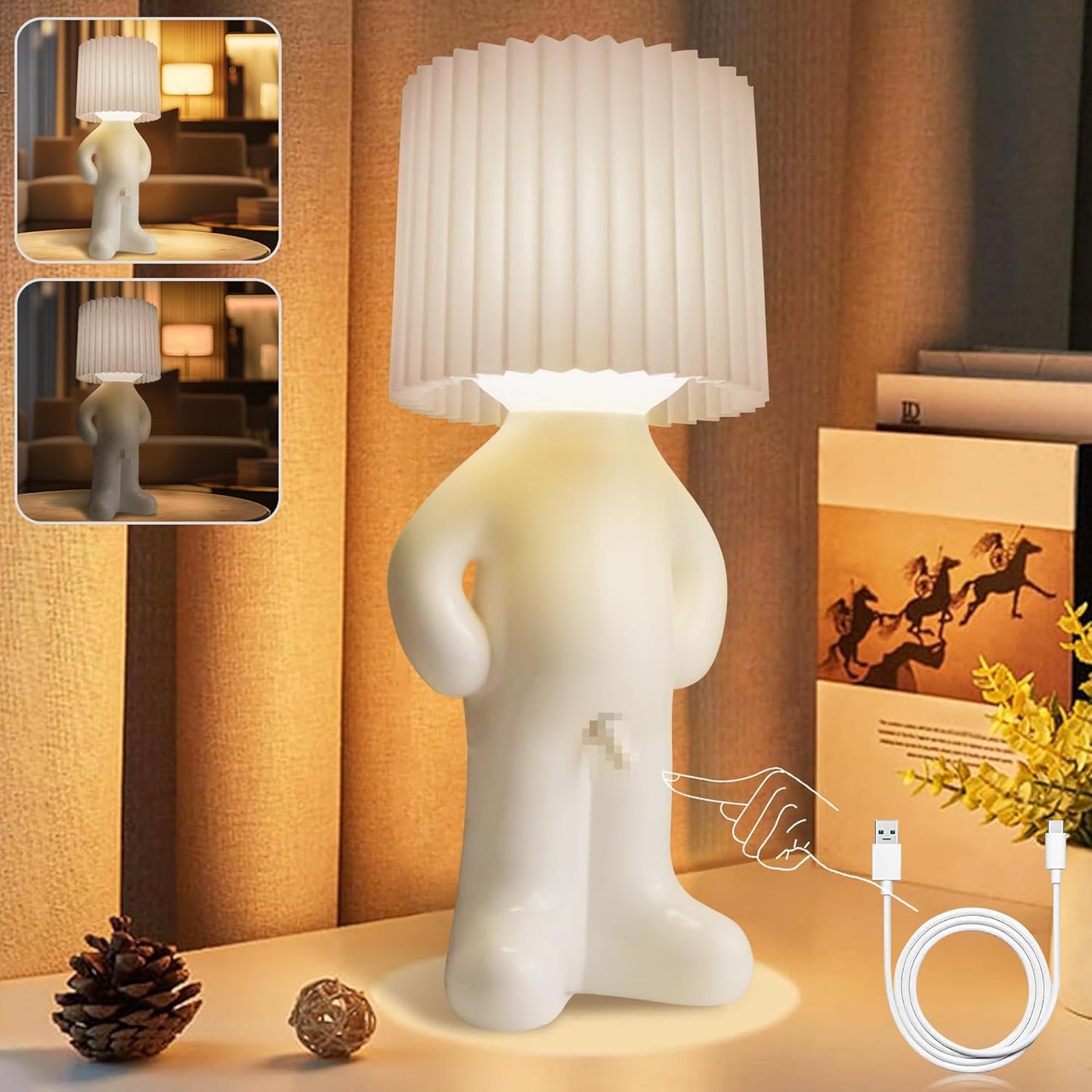 Shy Boy Night Light