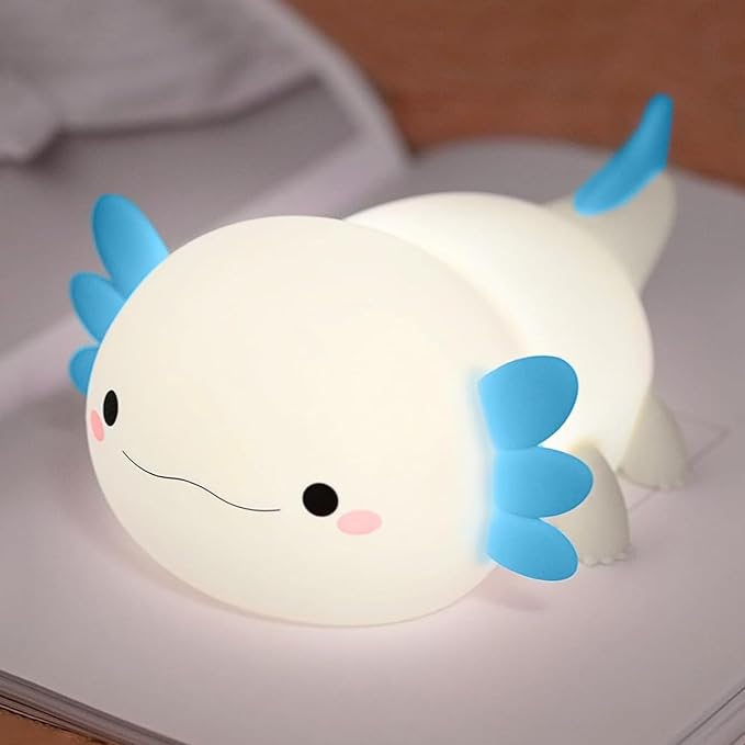 Cute Axolotl Lamp