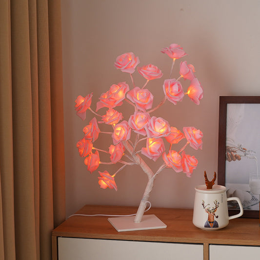 Rose Tree Lamp Night Light