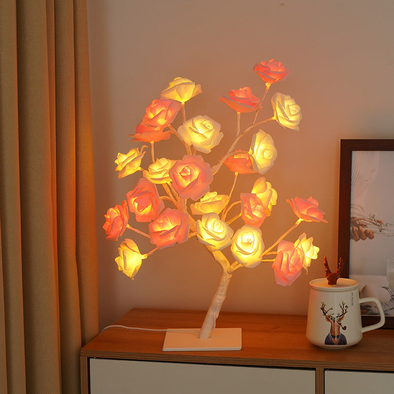 Rose Tree Lamp Night Light