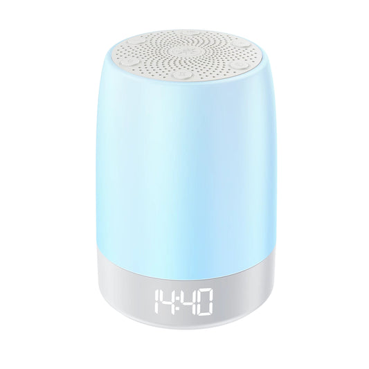 Yumian White Noise Sleep Machine with Breathing Ambient Light – Music White Noise Sleep Aid with Smart Timer