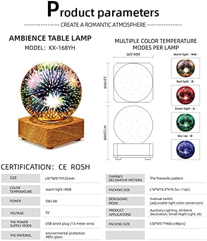 🎇Firework Sphere Desk Atmosphere Lamp Best Gift Stress Relief