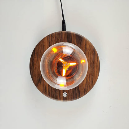 Levitating Bulb Lamp Magnetic Floating LED Light Desk Lamp Table lamp Night Light, 360 Degree Automatic Rotating Light for Unique Gifts Room Home Office Decor