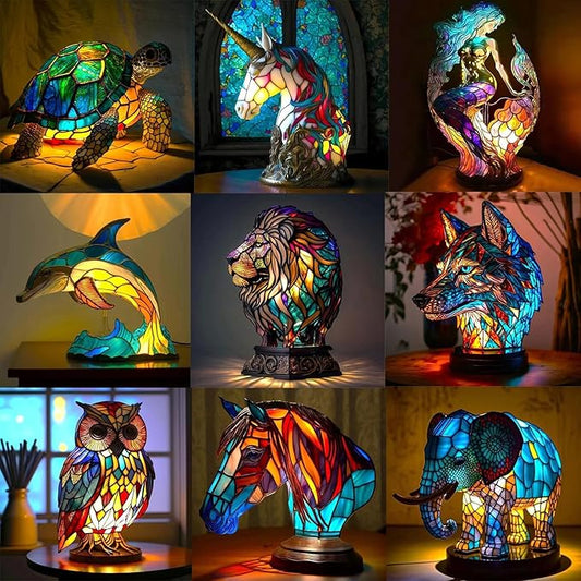 Vintage Animal Table Lamp Series
