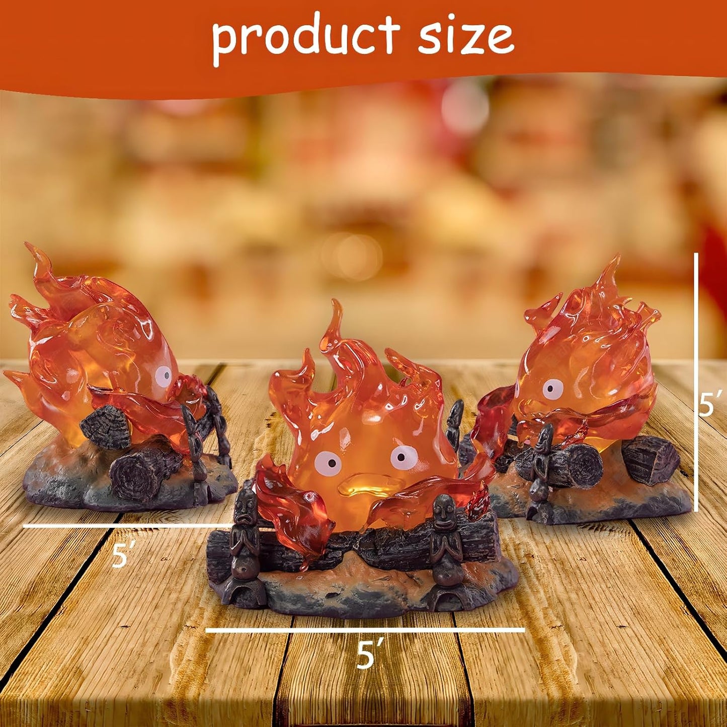Calcifer Figure Lamp