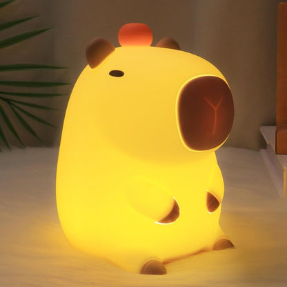Capybara Squishy Night Light