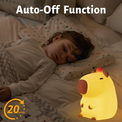 Capybara Squishy Night Light
