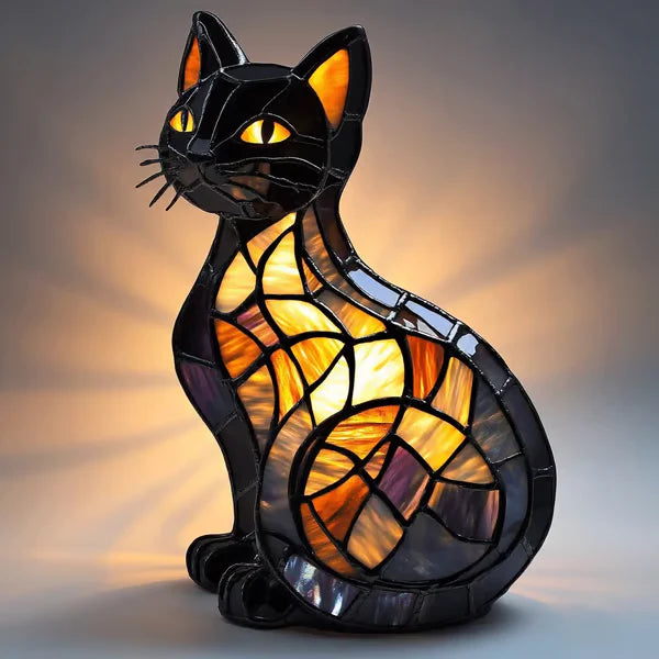 Dog Puppy Resin Colorful Lamp Series Art Night Light Gift