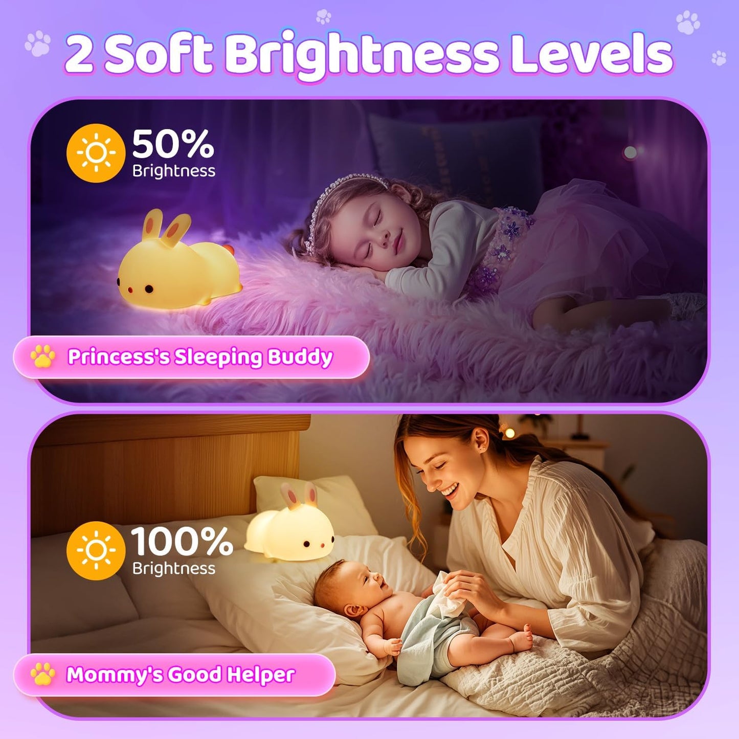Lazy Rabbit Night Light