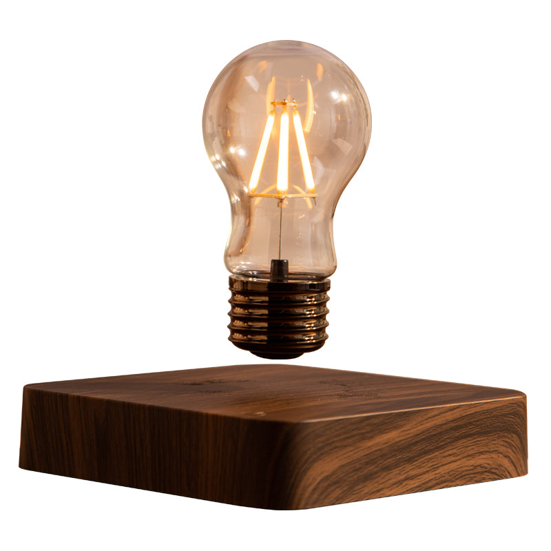 Levitating Bulb Lamp Magnetic Floating LED Light Desk Lamp Table lamp Night Light, 360 Degree Automatic Rotating Light for Unique Gifts Room Home Office Decor