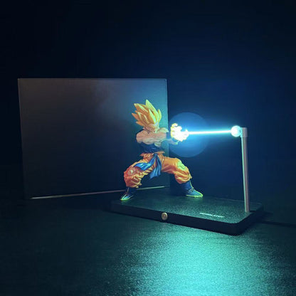 Super Saiyan Goku Kamehameha LED Figure Lamp