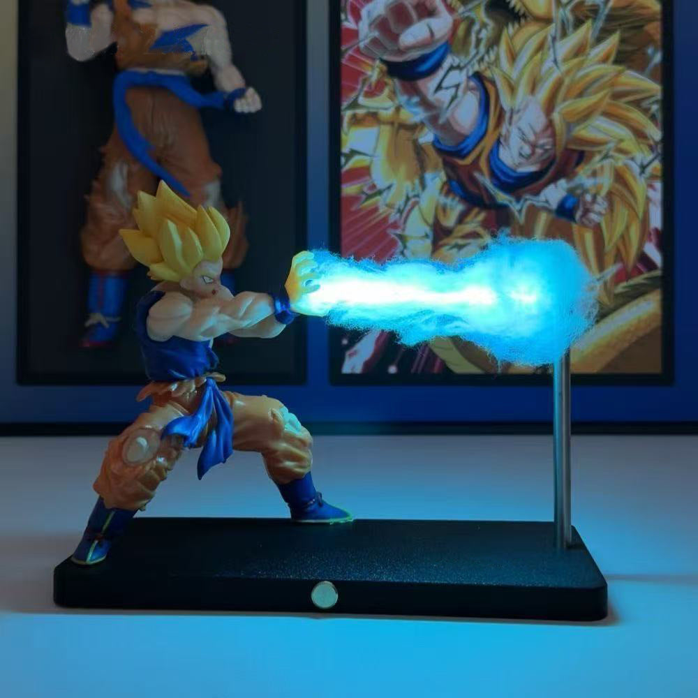 Super Saiyan Goku Kamehameha LED Figure Lamp